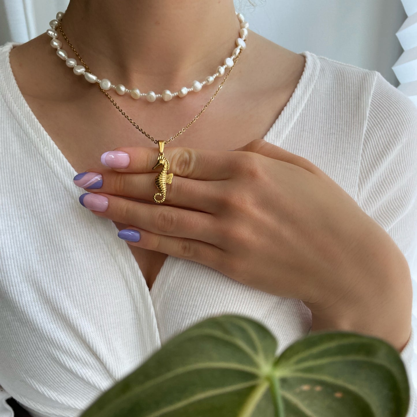 Inani Seahorse Necklace