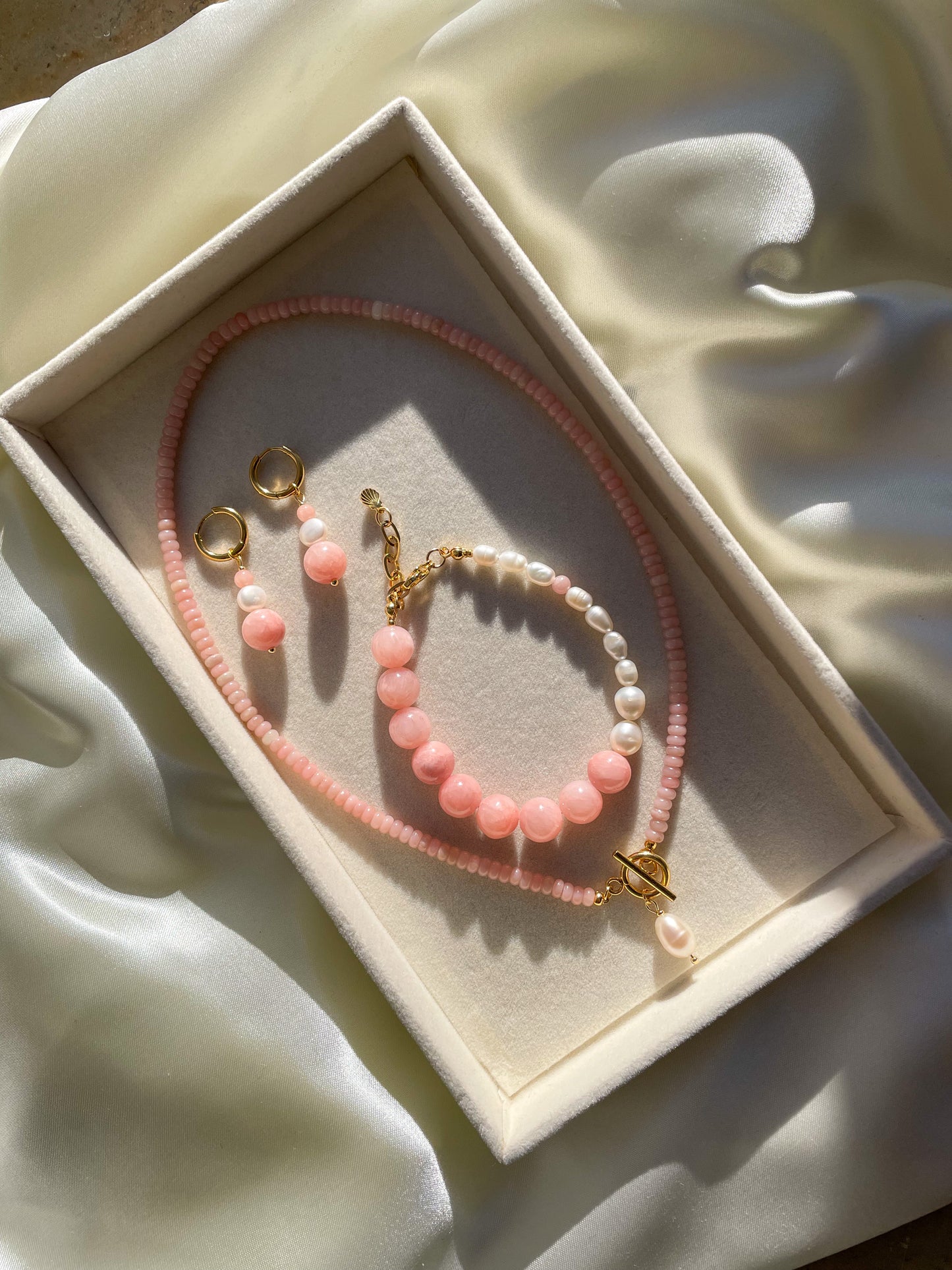Feline half and half bracelet