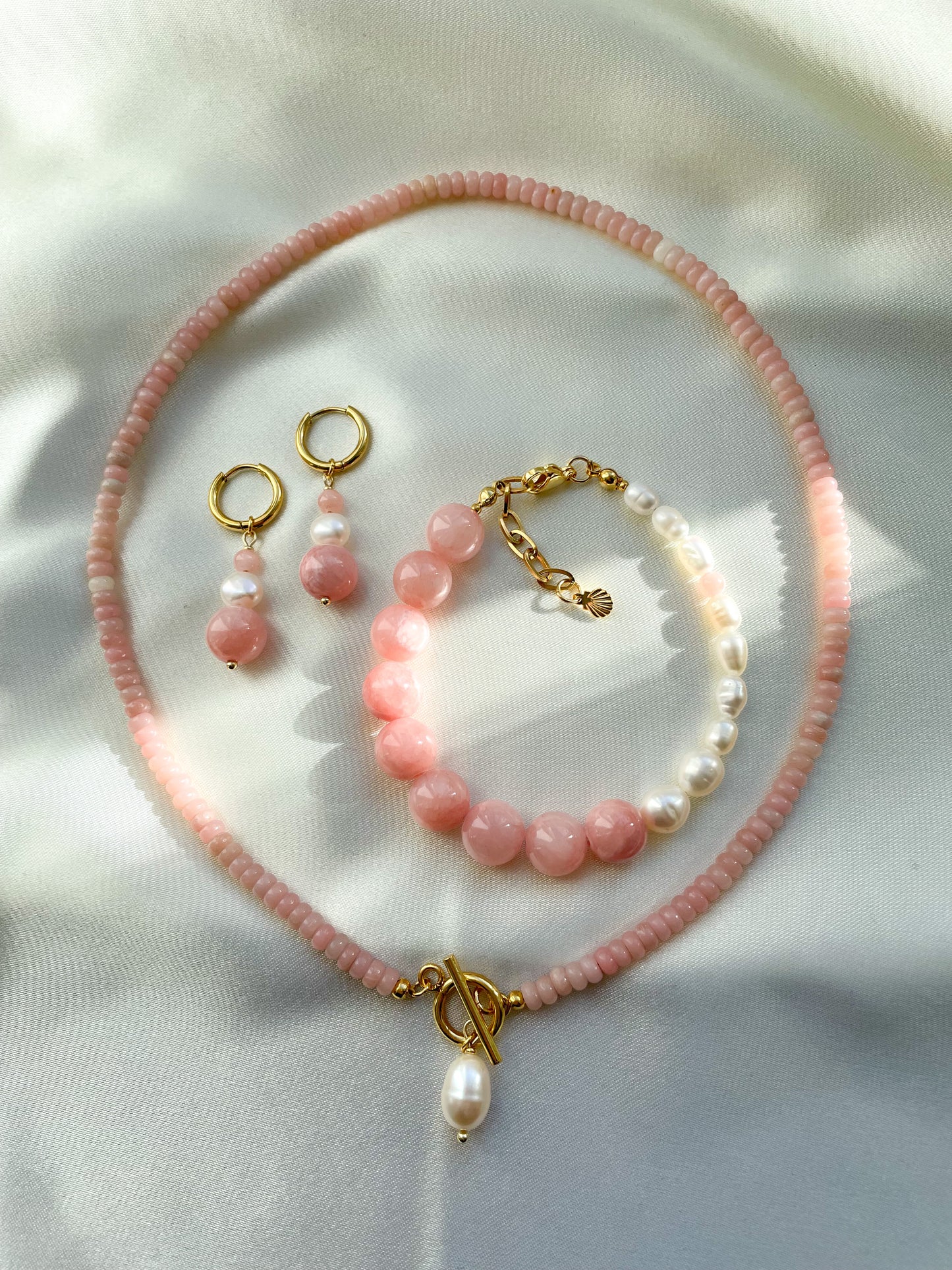 Feline half and half bracelet
